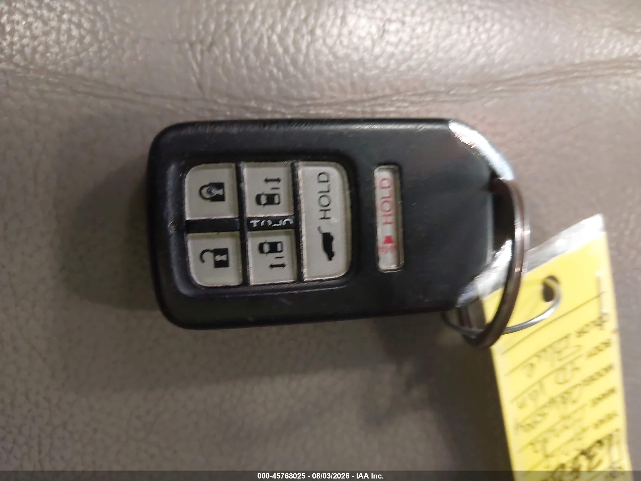 2015 Honda Odyssey Ex-l Dark Blue vin: 5FNRL5H60FB035605
