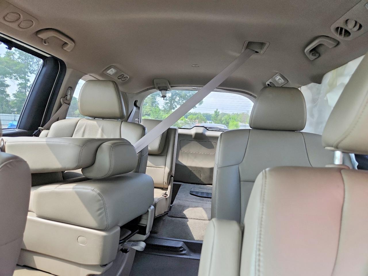 2015 Honda Odyssey Exl White vin: 5FNRL5H60FB049200