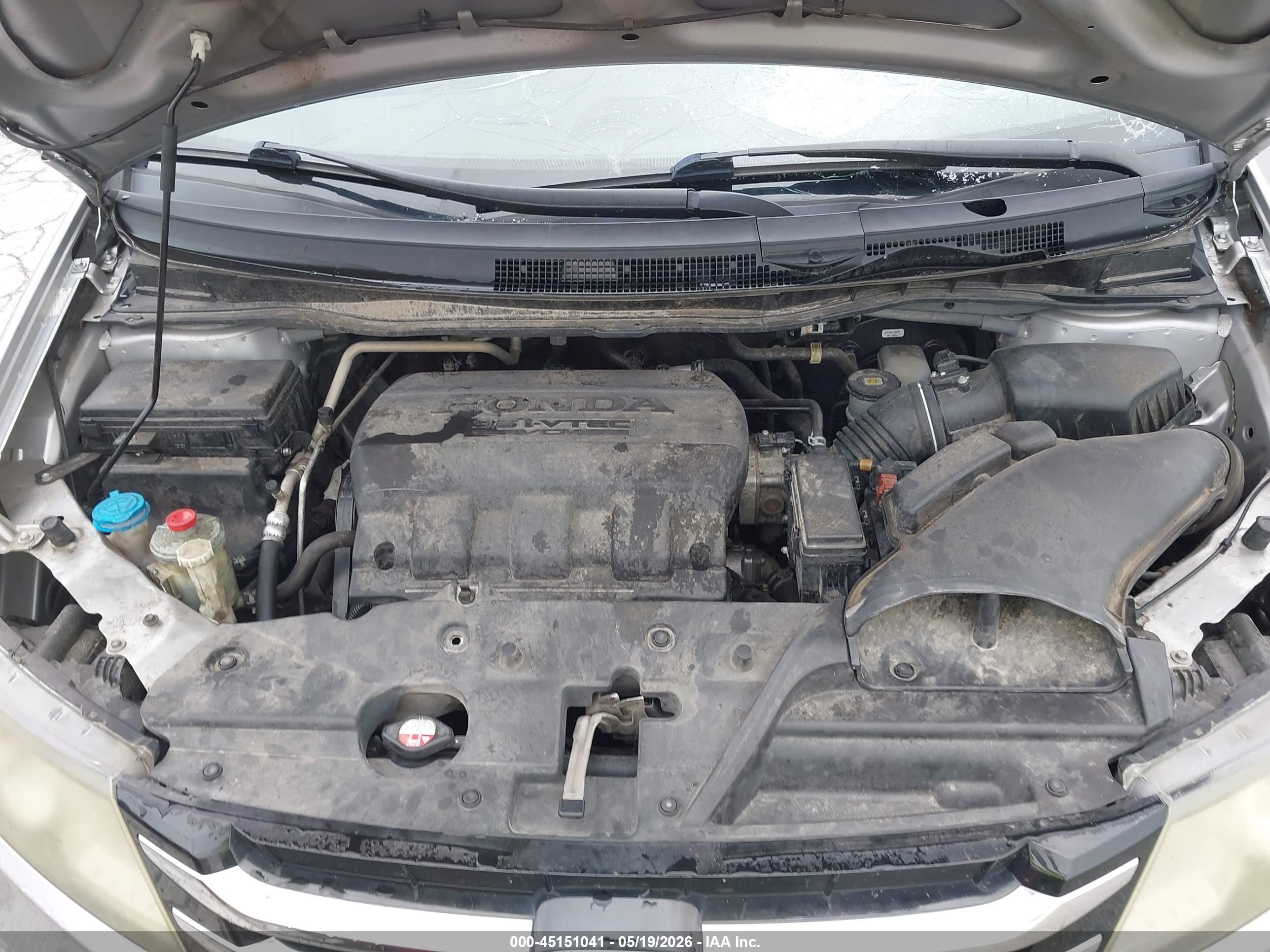 2015 Honda Odyssey Ex-l Серебряный vin: 5FNRL5H60FB049939