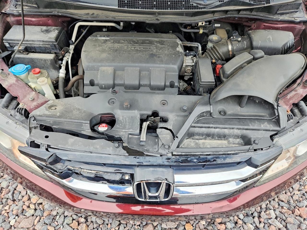 2015 Honda Odyssey Exl Maroon vin: 5FNRL5H60FB063856