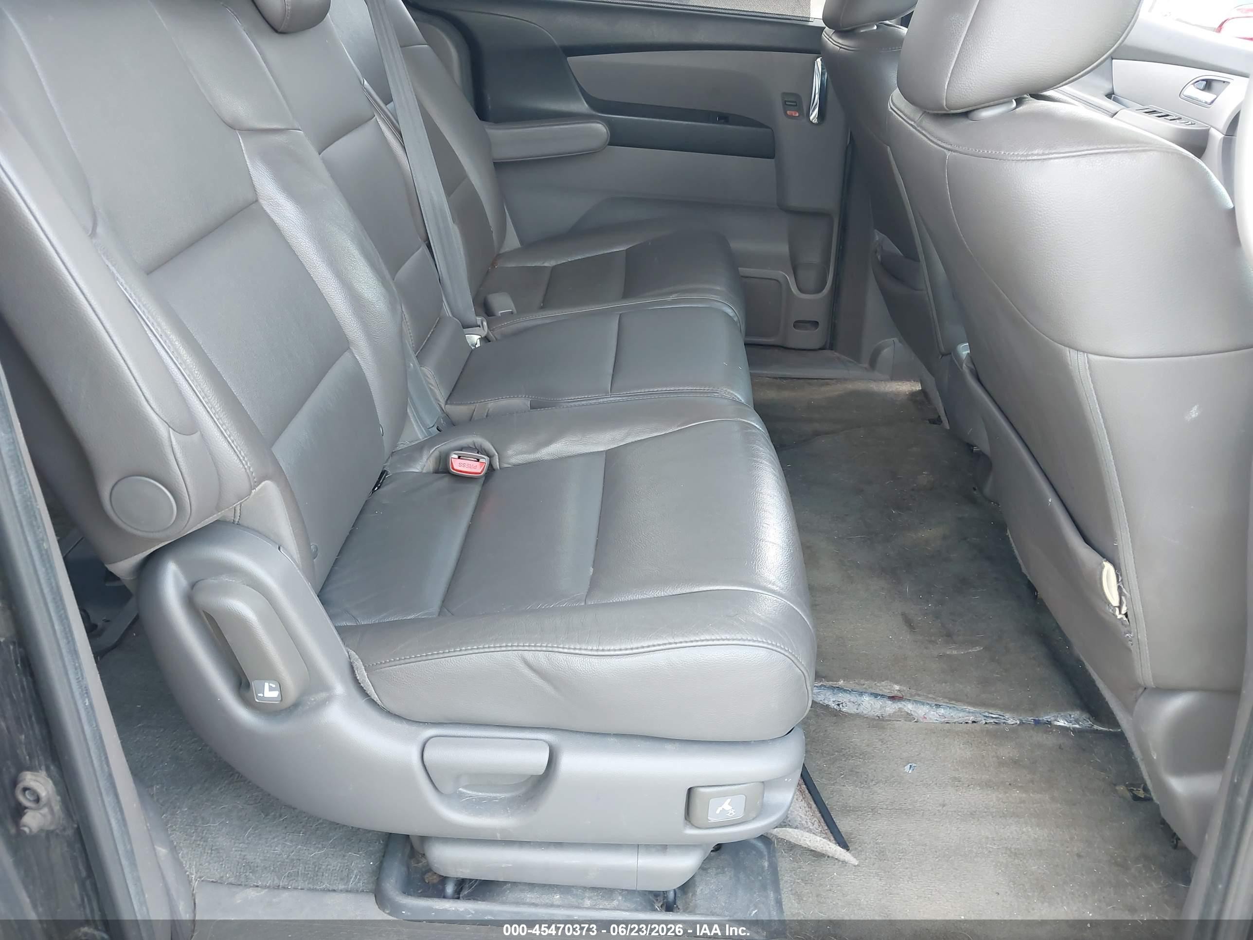 2015 Honda Odyssey Ex-l Blue vin: 5FNRL5H60FB063873
