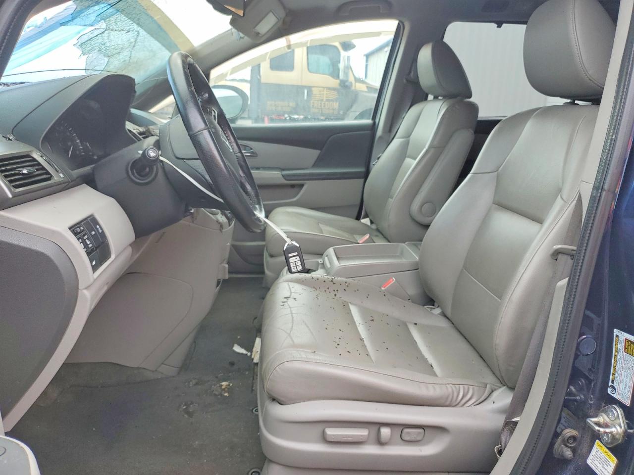 2015 Honda Odyssey Exl Blue vin: 5FNRL5H60FB066739