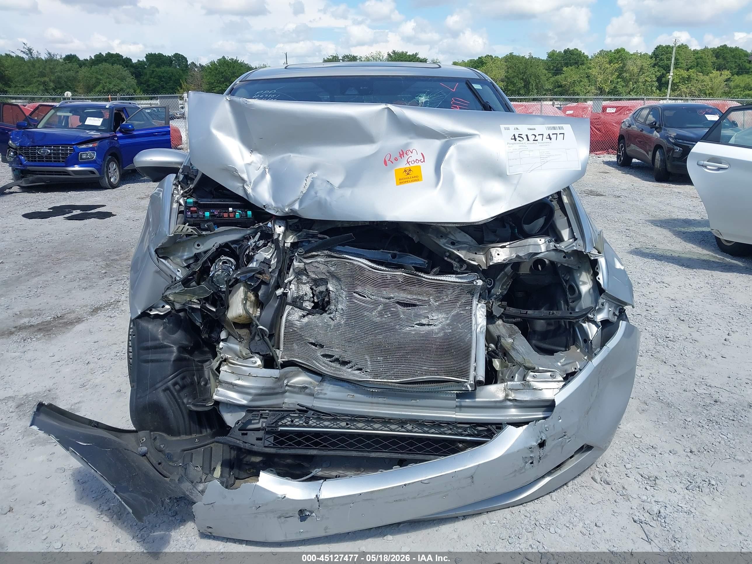2015 Honda Odyssey Ex-l Silver vin: 5FNRL5H60FB067518