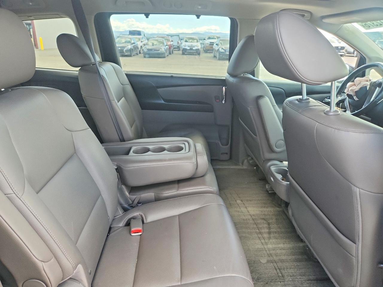 2015 Honda Odyssey Exl Gray vin: 5FNRL5H60FB077000