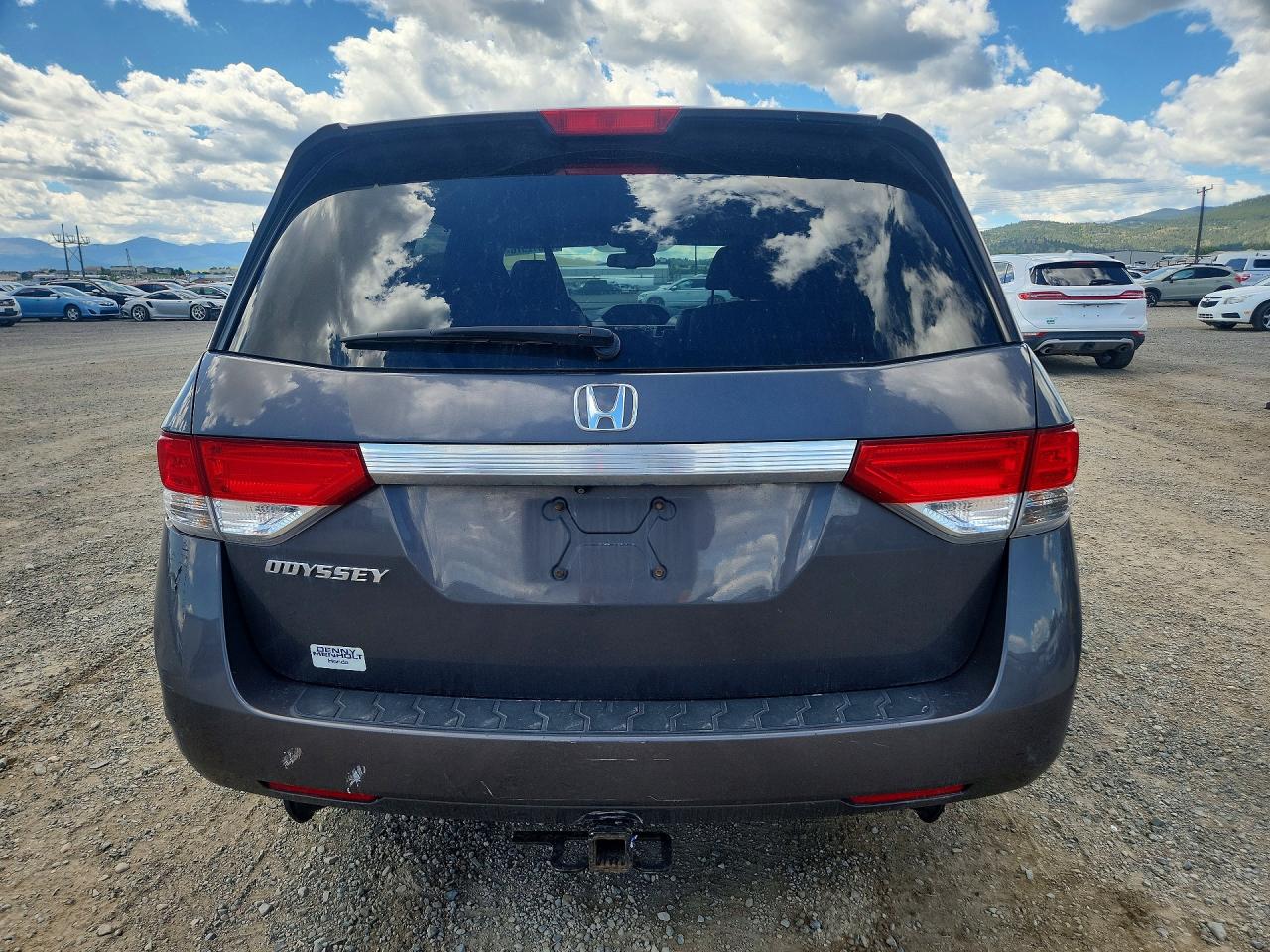 2015 Honda Odyssey Exl Gray vin: 5FNRL5H60FB077000