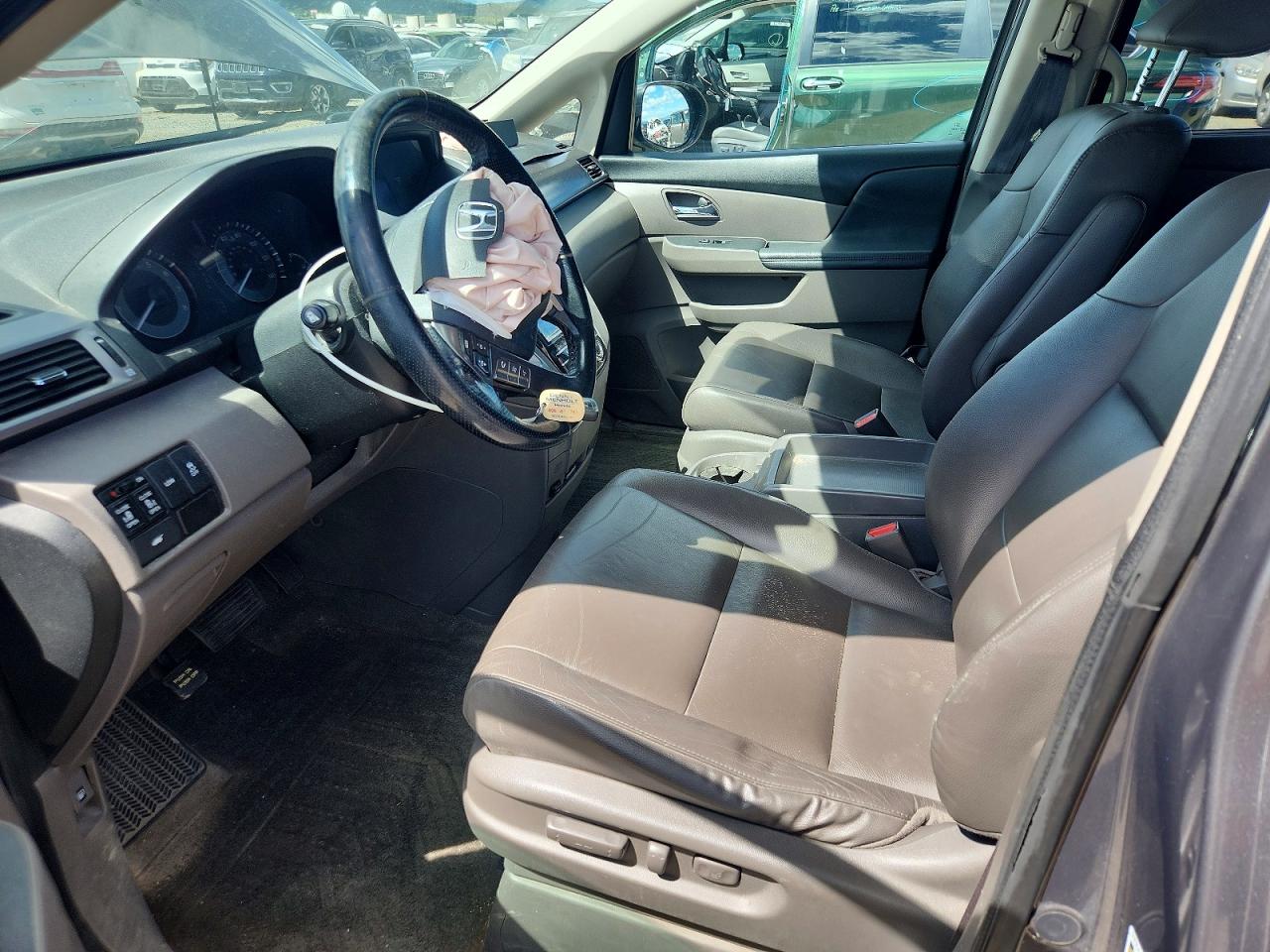 2015 Honda Odyssey Exl Gray vin: 5FNRL5H60FB077000