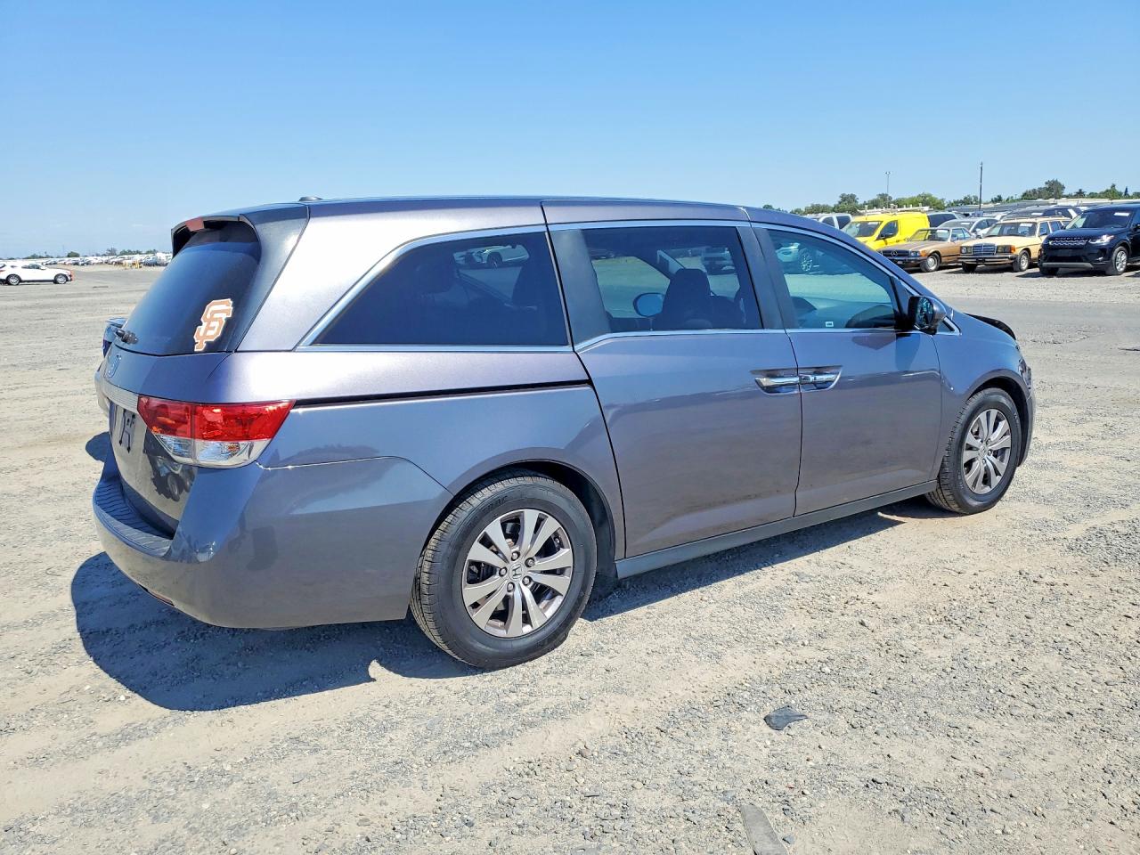 2015 Honda Odyssey Exl Gray vin: 5FNRL5H60FB078096