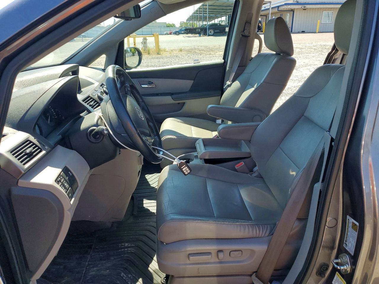 2015 Honda Odyssey Exl Gray vin: 5FNRL5H60FB078096