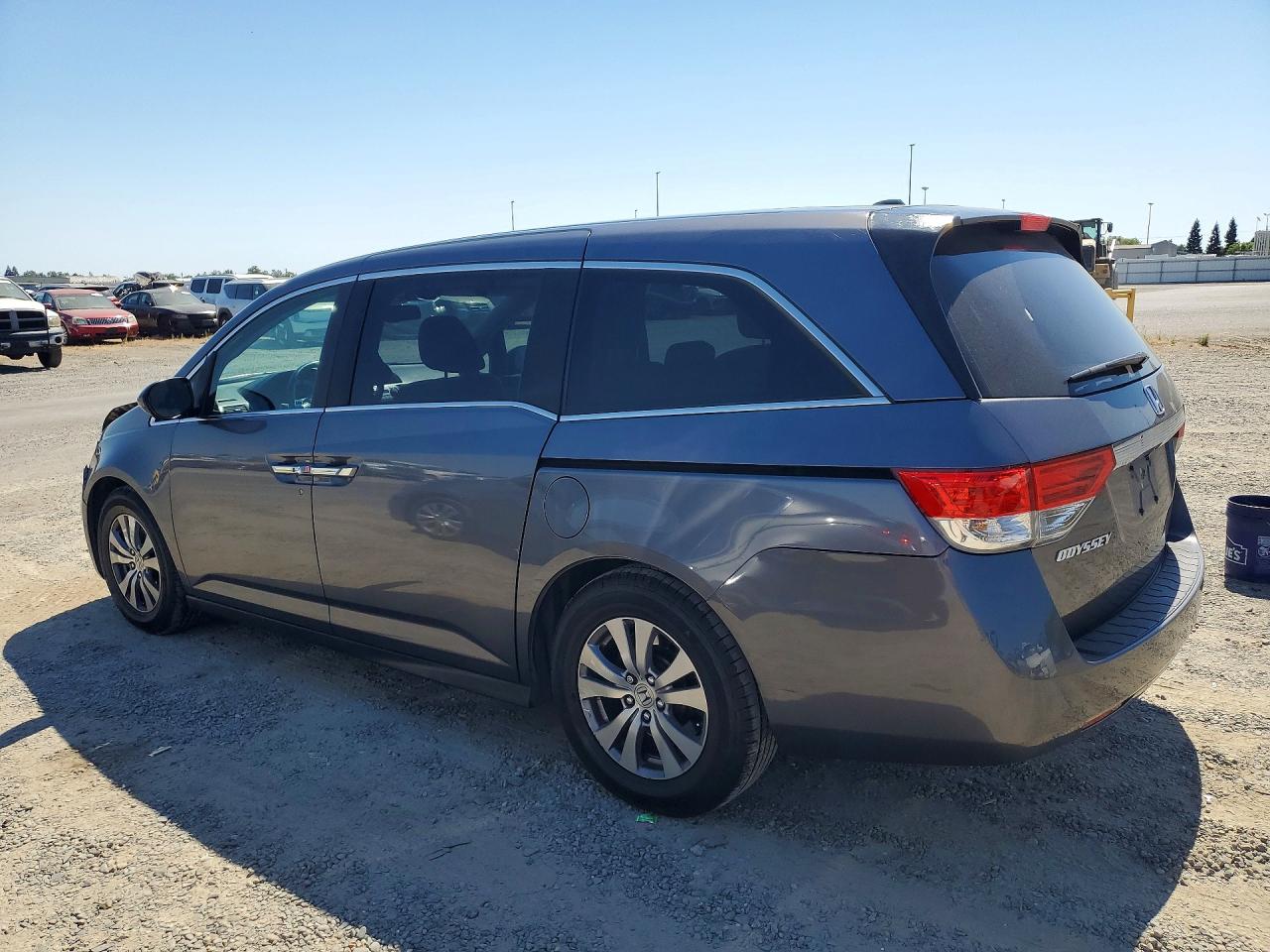 2015 Honda Odyssey Exl Gray vin: 5FNRL5H60FB078096