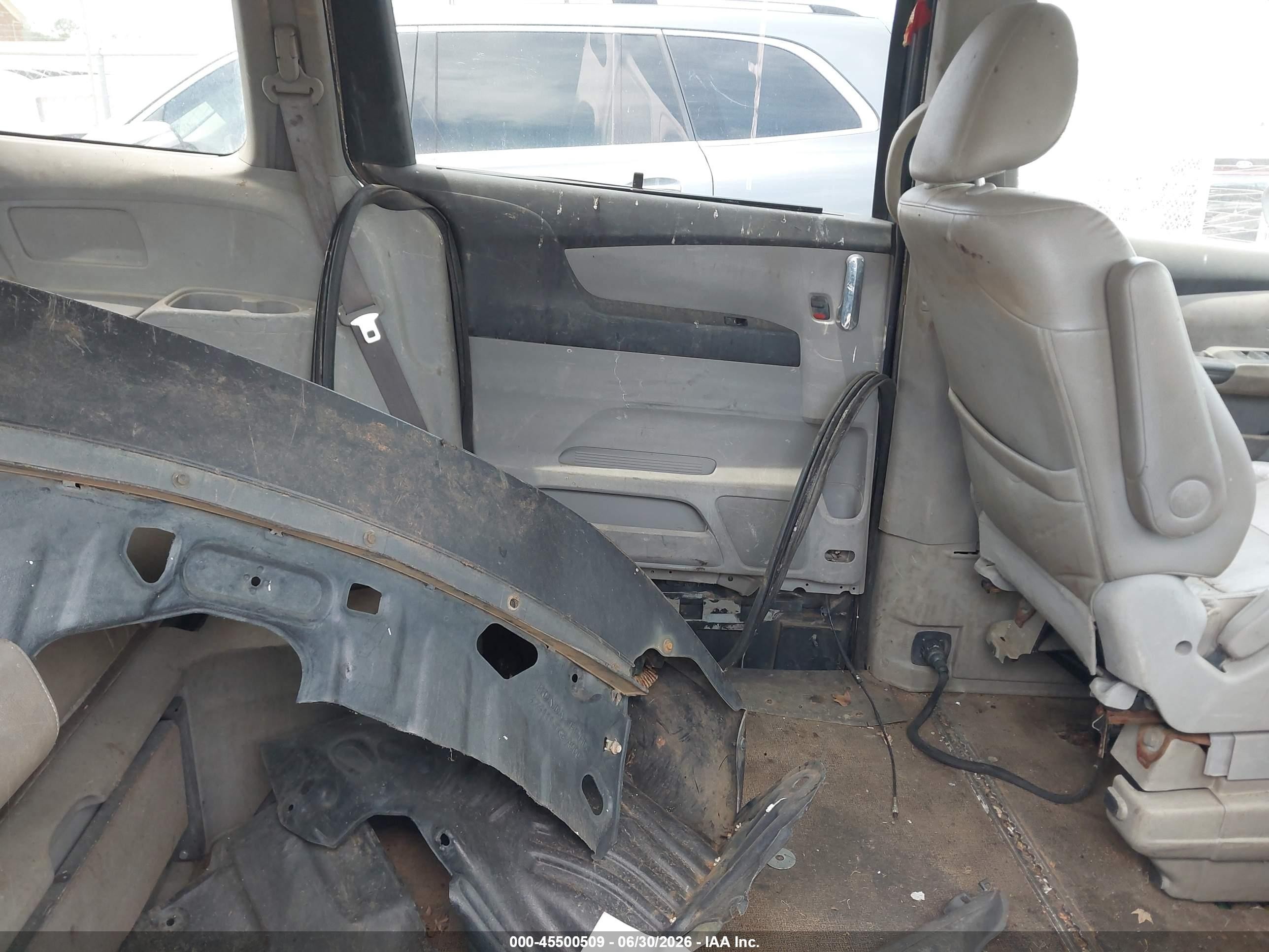 2015 Honda Odyssey Ex-l Серый vin: 5FNRL5H60FB079006