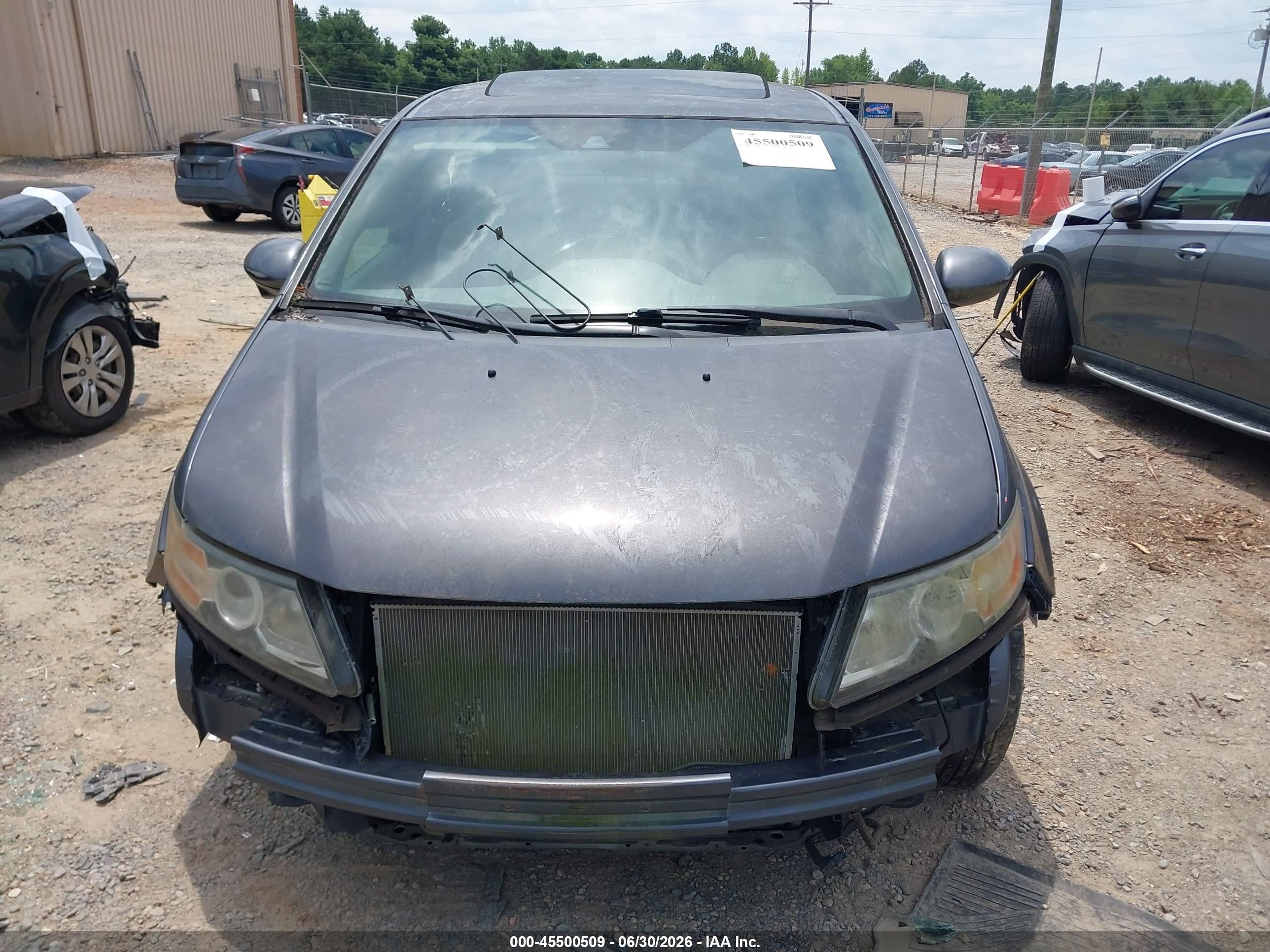2015 Honda Odyssey Ex-l Серый vin: 5FNRL5H60FB079006