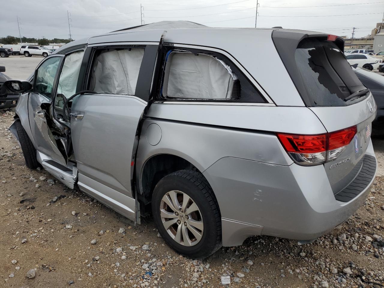 2015 Honda Odyssey Exl Silver vin: 5FNRL5H60FB079958