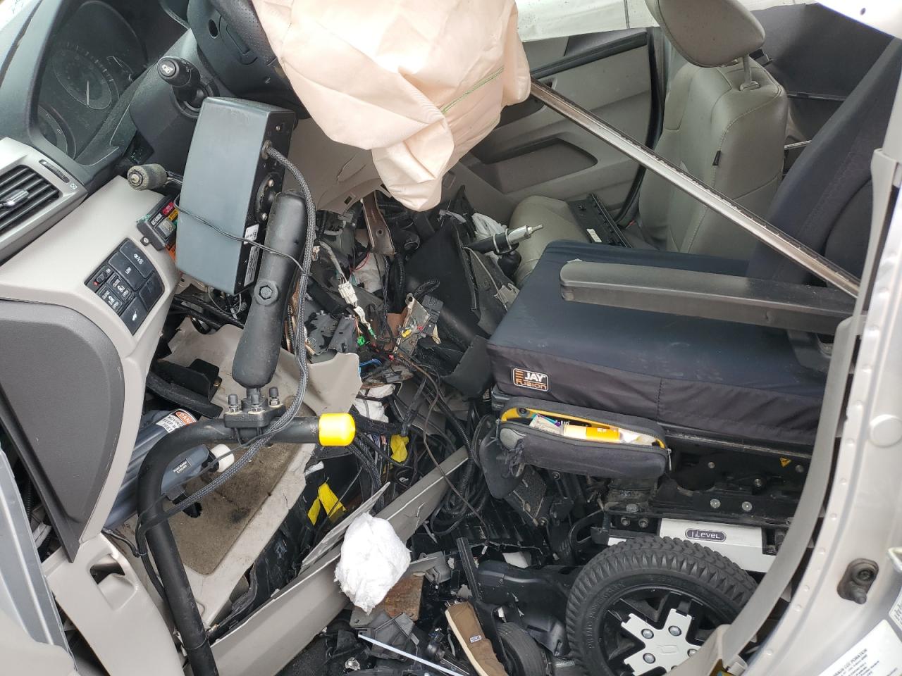 2015 Honda Odyssey Exl Silver vin: 5FNRL5H60FB079958
