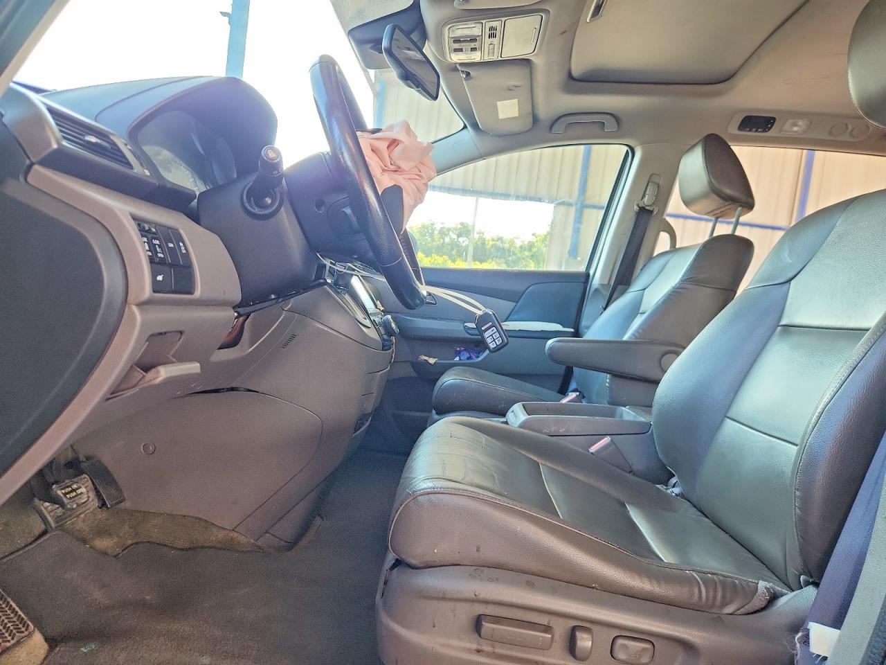 2015 Honda Odyssey Exl Gray vin: 5FNRL5H60FB091415