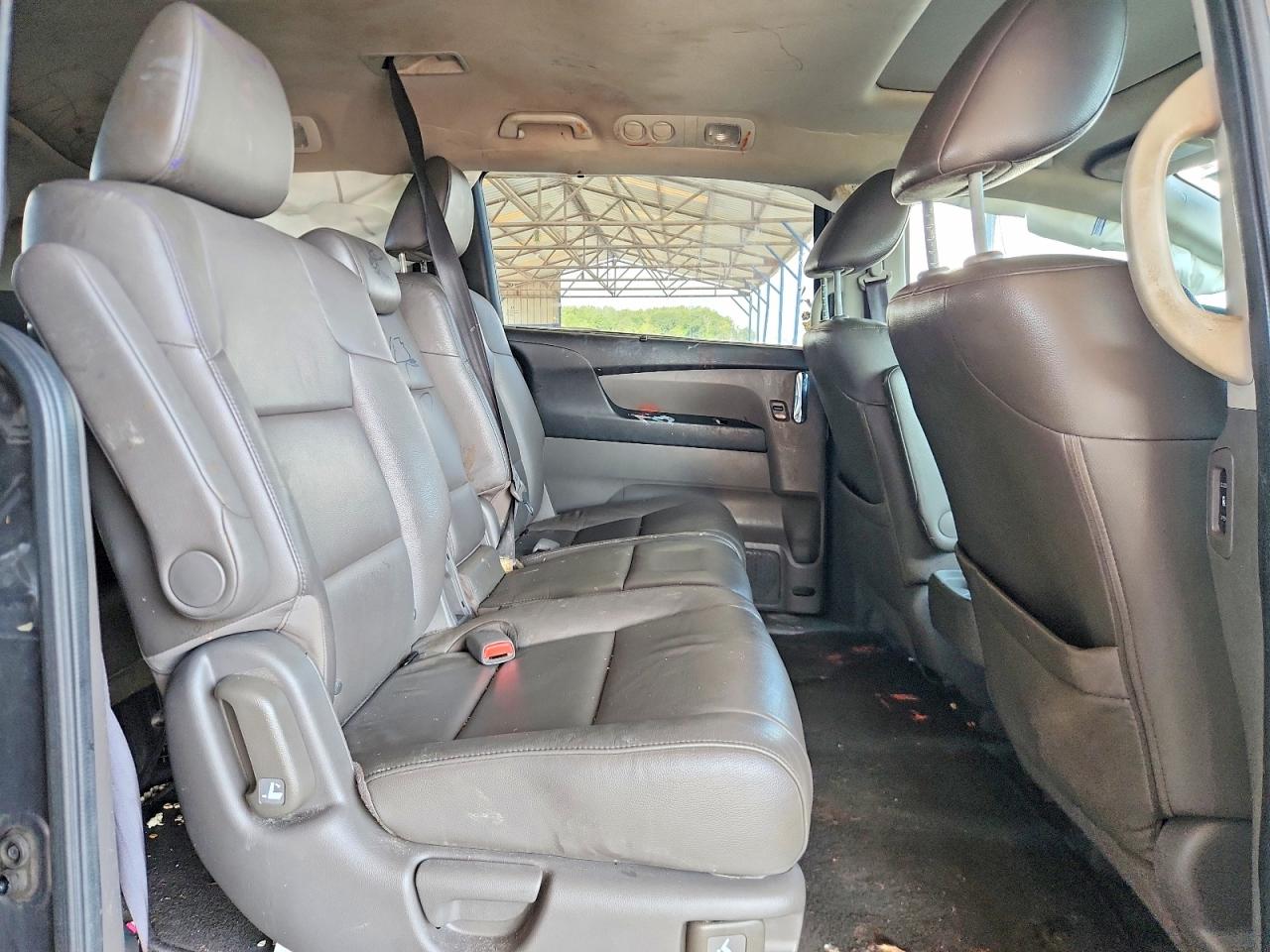 2015 Honda Odyssey Exl Gray vin: 5FNRL5H60FB091415