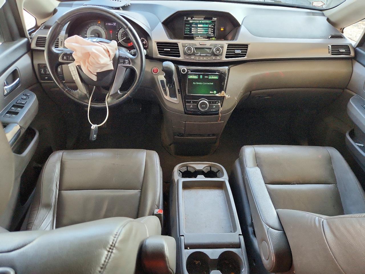 2015 Honda Odyssey Exl Gray vin: 5FNRL5H60FB091415