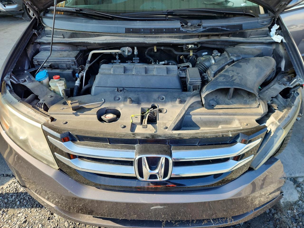 2015 Honda Odyssey Exl Gray vin: 5FNRL5H60FB091415