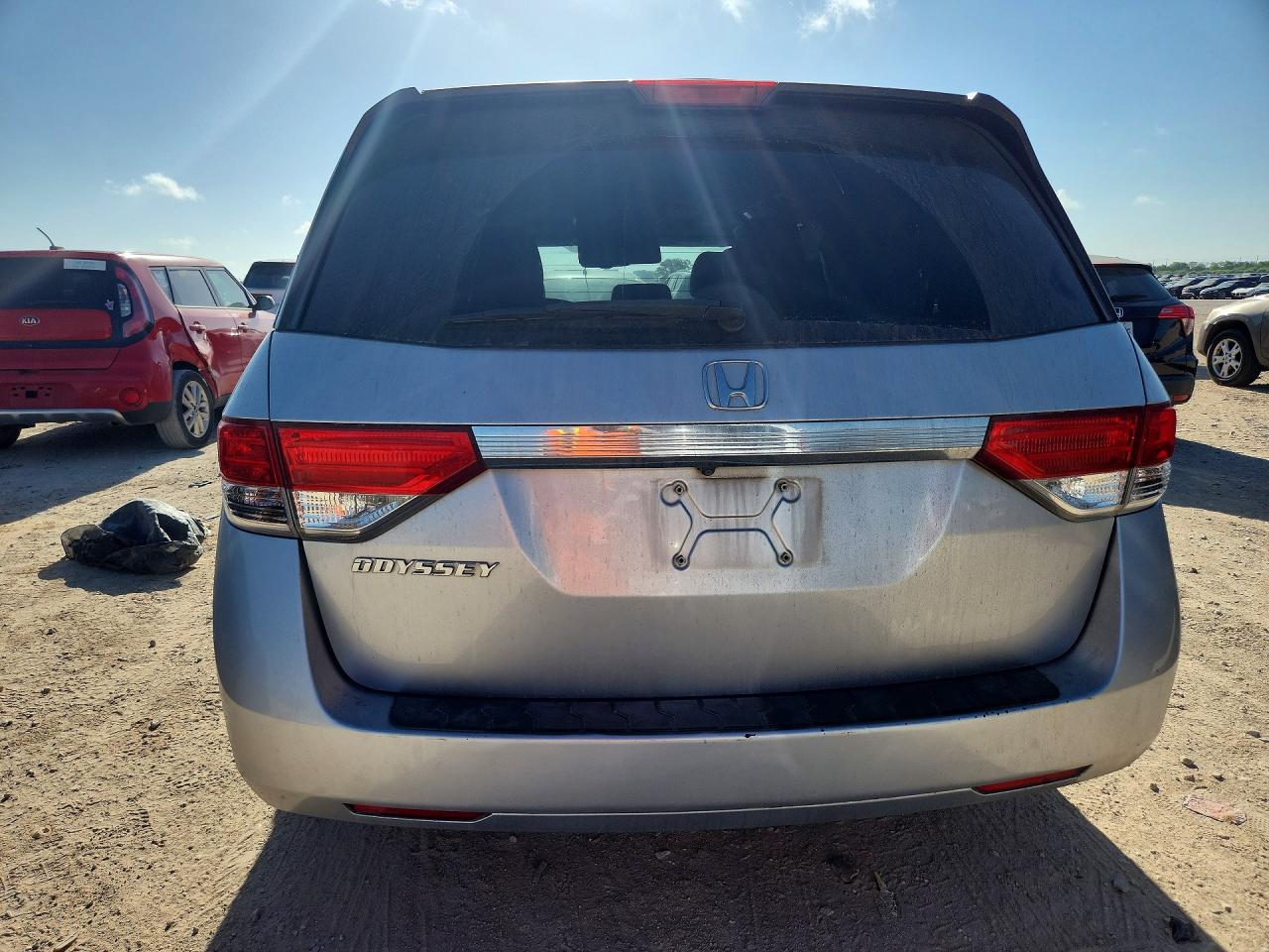 2015 Honda Odyssey Exl Silver vin: 5FNRL5H60FB109041