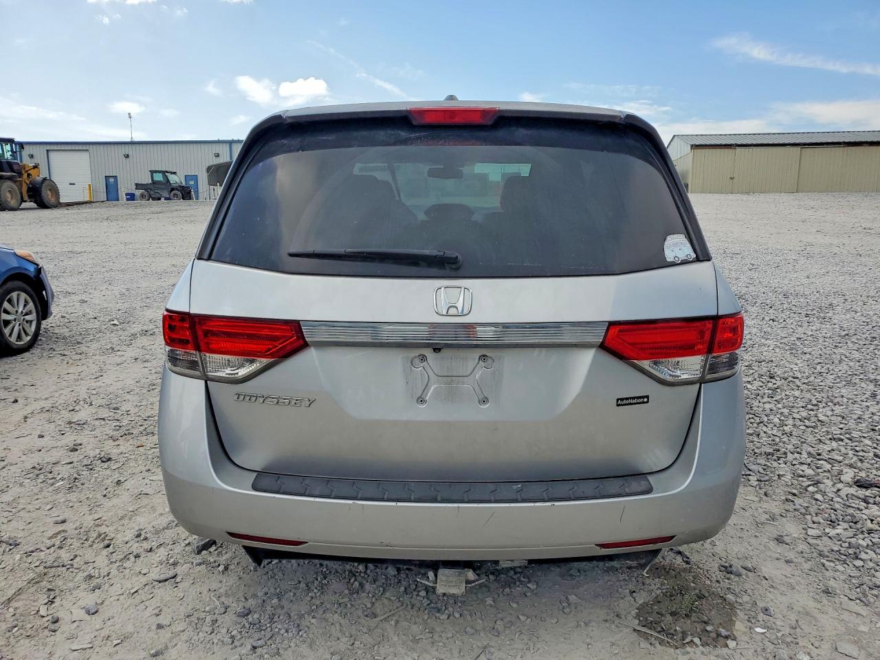 2015 Honda Odyssey Exl Silver vin: 5FNRL5H60FB112067
