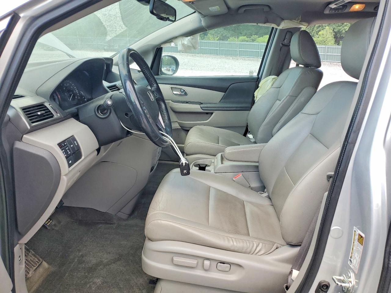 2015 Honda Odyssey Exl Silver vin: 5FNRL5H60FB112067