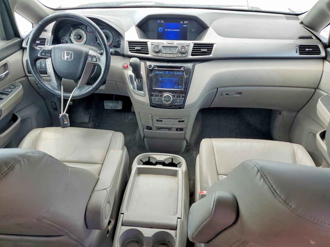 2015 Honda Odyssey Exl Silver vin: 5FNRL5H60FB112067