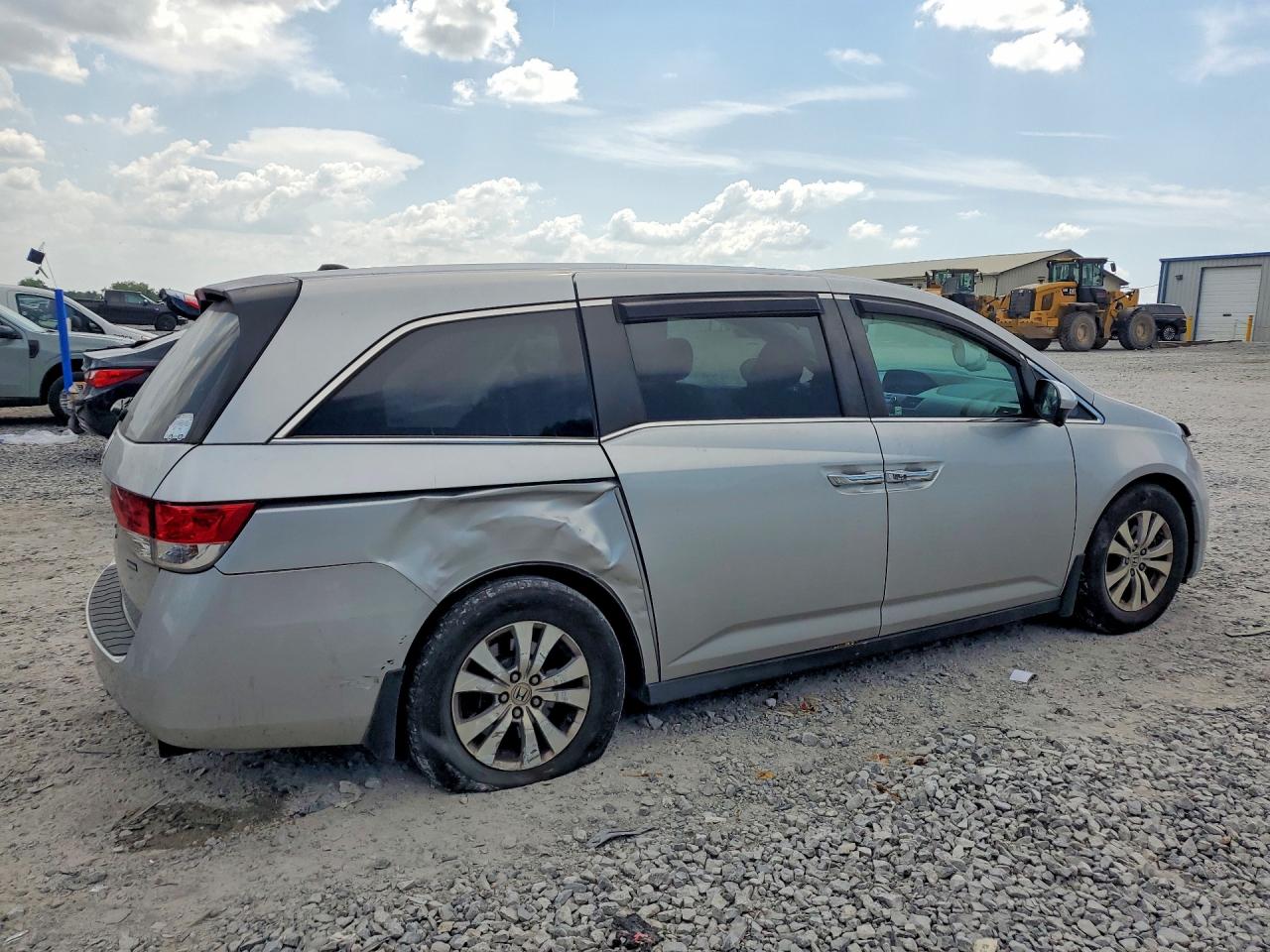 2015 Honda Odyssey Exl Silver vin: 5FNRL5H60FB112067