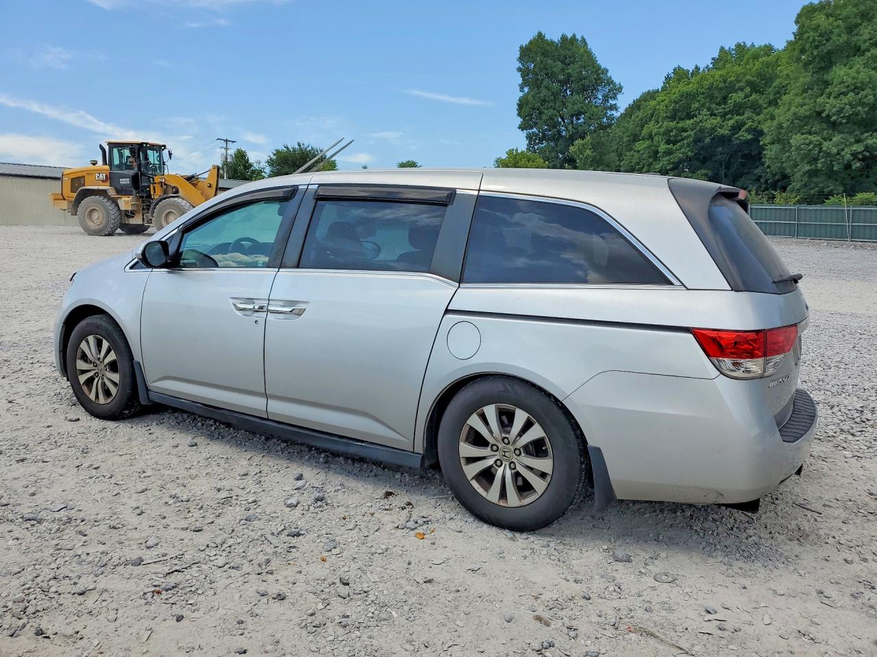 2015 Honda Odyssey Exl Silver vin: 5FNRL5H60FB112067