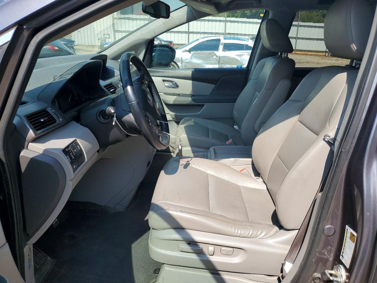 2015 Honda Odyssey Exl Gray vin: 5FNRL5H60FB120203