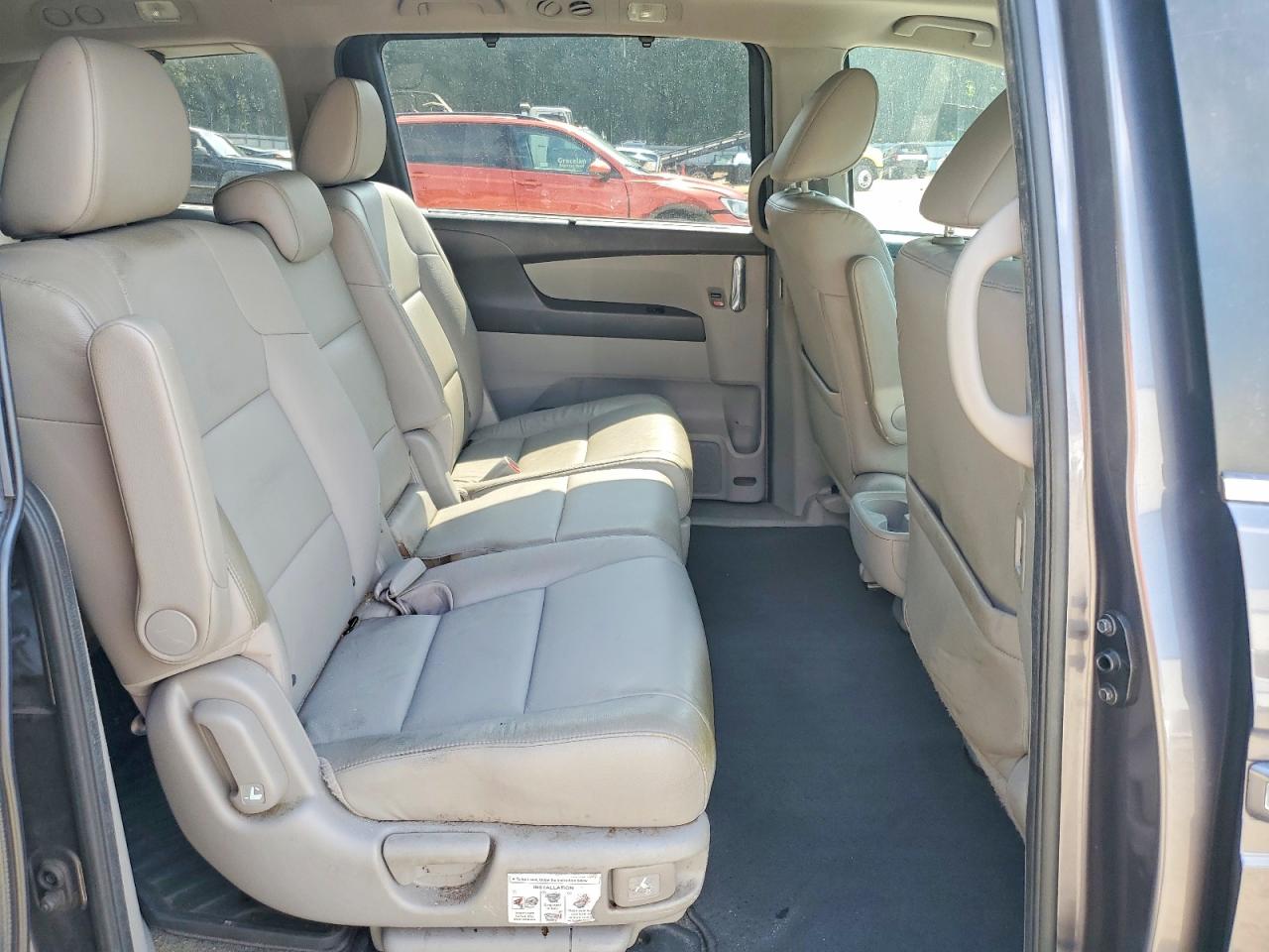 2015 Honda Odyssey Exl Gray vin: 5FNRL5H60FB120203
