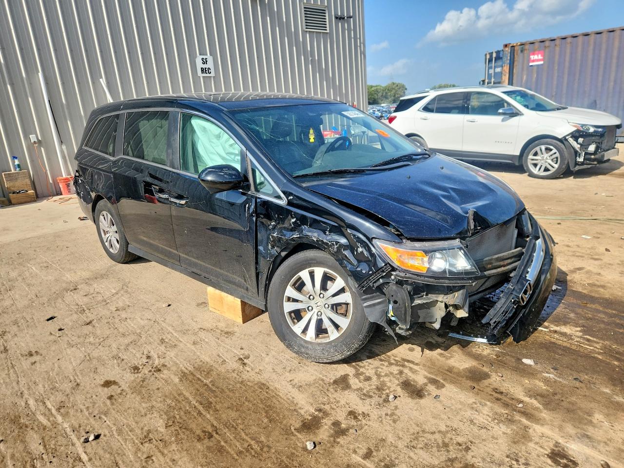 2015 Honda Odyssey Exl Black vin: 5FNRL5H60FB129614