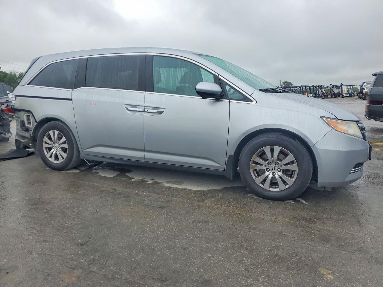 2016 Honda Odyssey Exl Silver vin: 5FNRL5H60GB132322