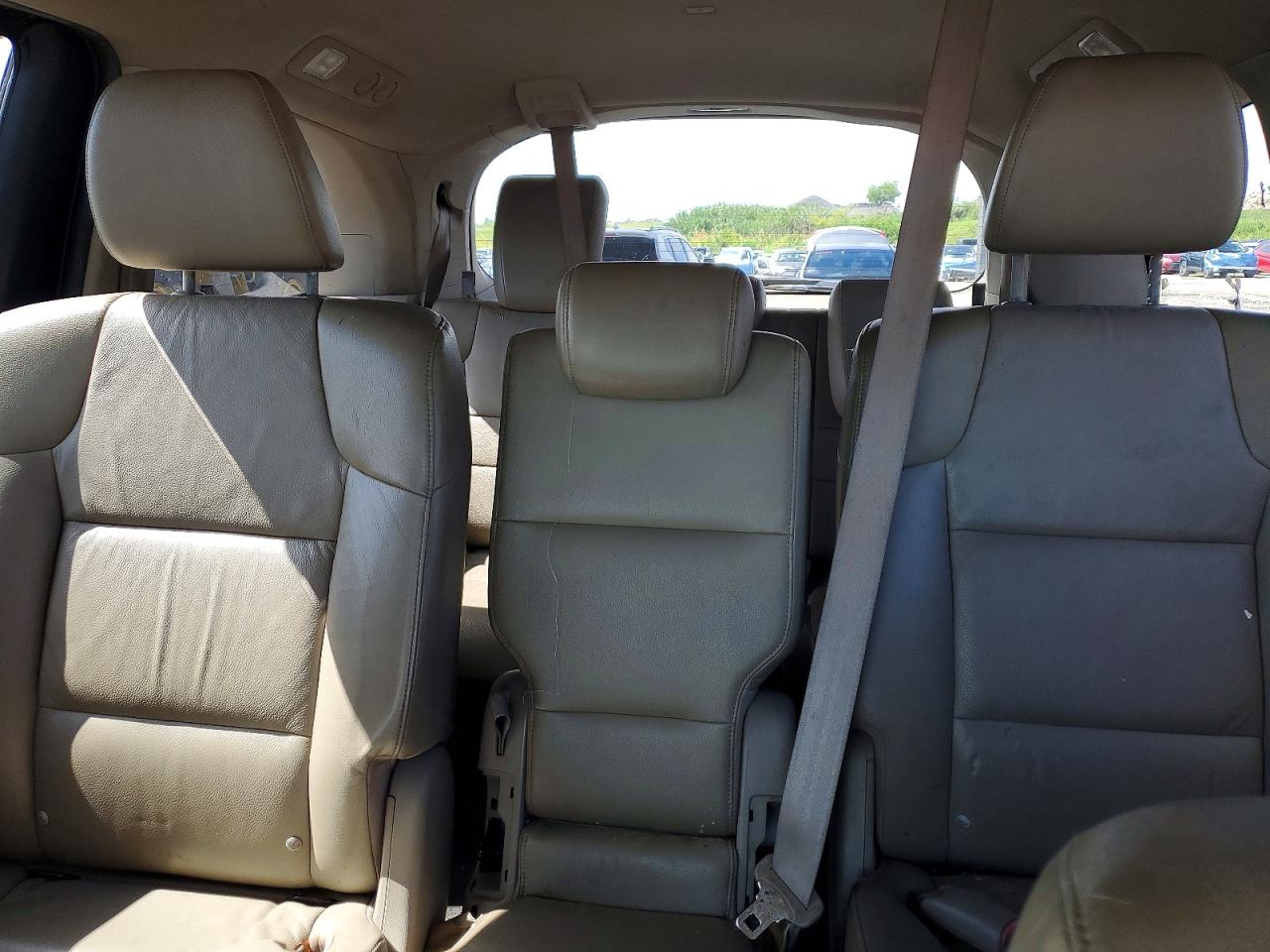 2011 Honda Odyssey Exl Бордовый vin: 5FNRL5H61BB009153