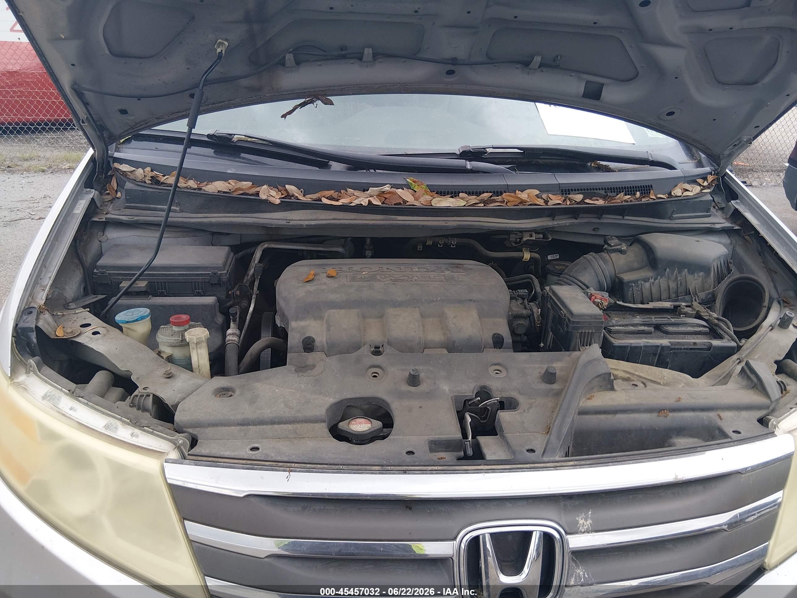2011 Honda Odyssey Ex-l Silver vin: 5FNRL5H61BB021884