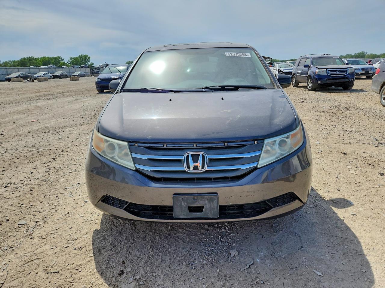 2011 Honda Odyssey Exl Gray vin: 5FNRL5H61BB022906