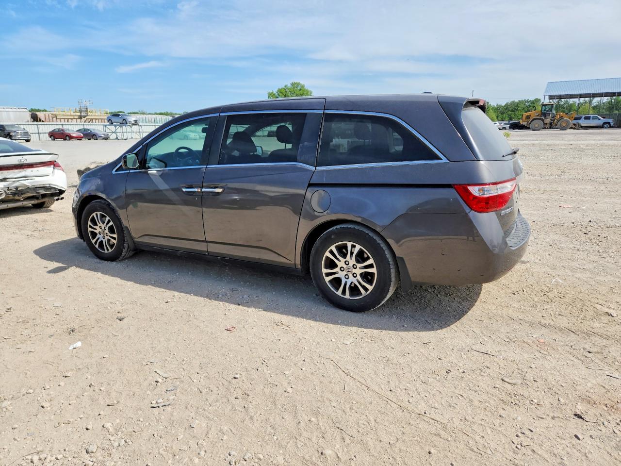 2011 Honda Odyssey Exl Gray vin: 5FNRL5H61BB022906