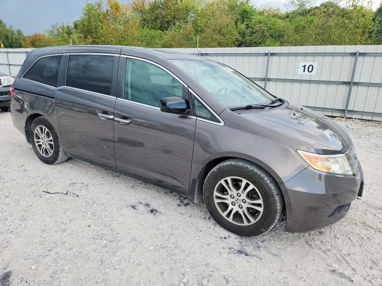 2011 Honda Odyssey Exl Серый vin: 5FNRL5H61BB022906