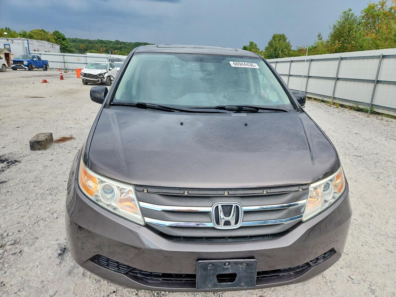 2011 Honda Odyssey Exl Серый vin: 5FNRL5H61BB022906