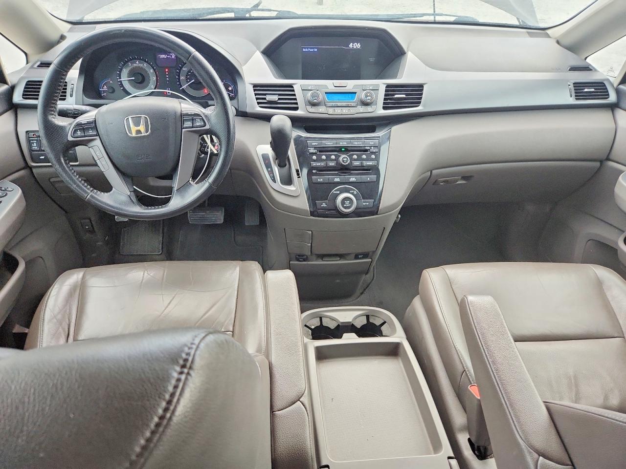 2011 Honda Odyssey Exl Серый vin: 5FNRL5H61BB022906