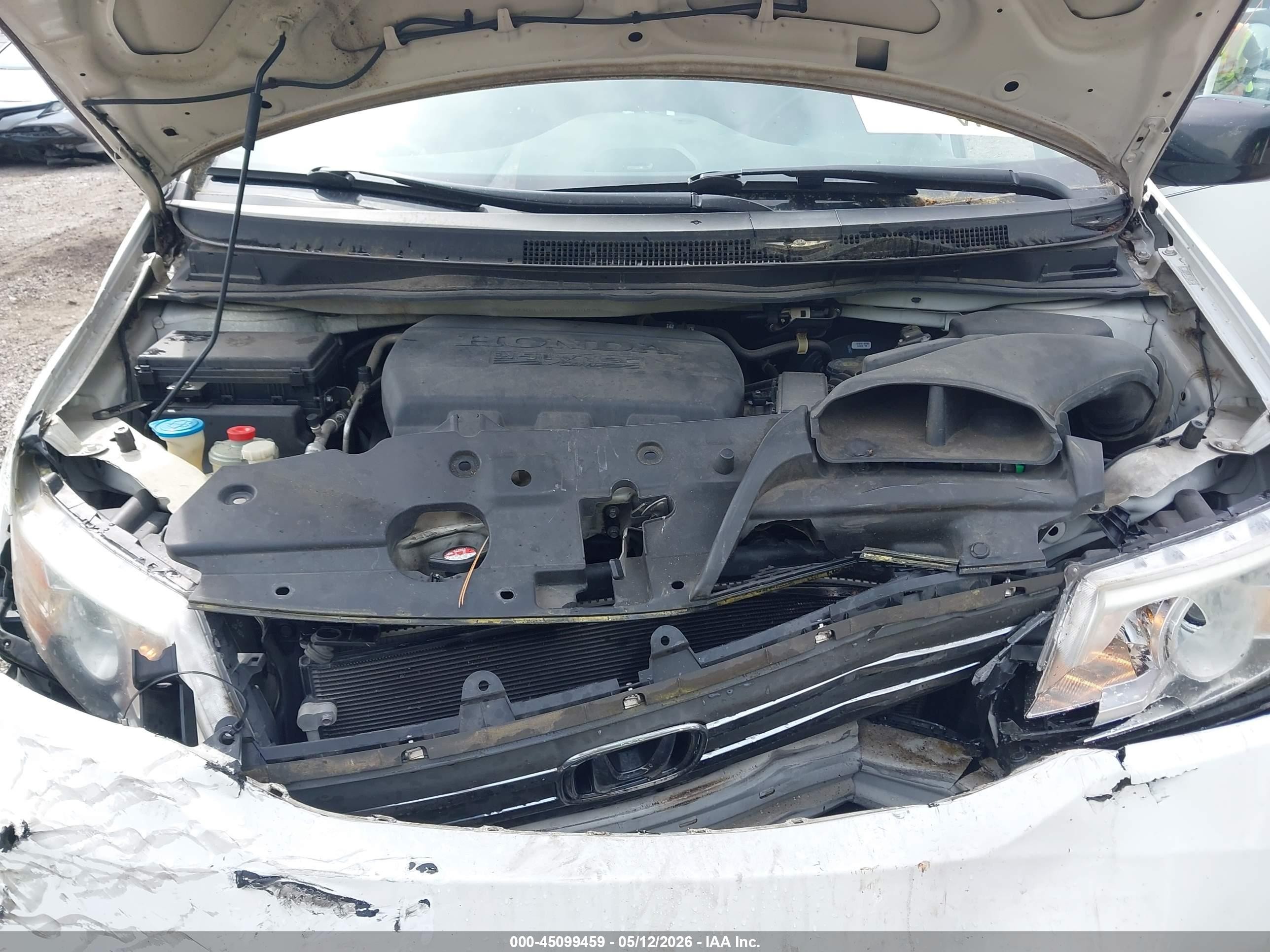2011 Honda Odyssey Ex-l White vin: 5FNRL5H61BB040421