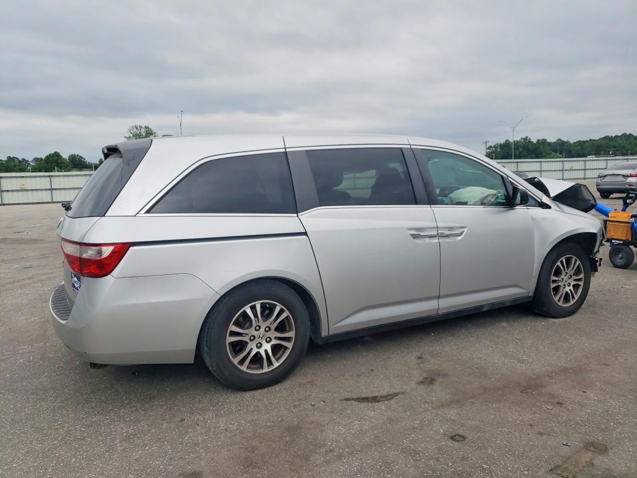 2011 Honda Odyssey Exl Silver vin: 5FNRL5H61BB048020