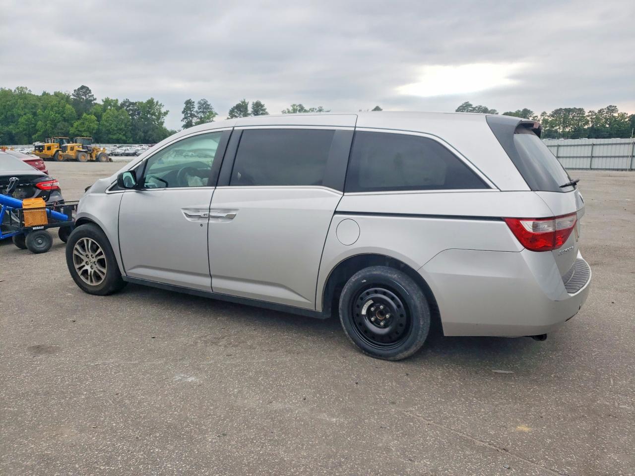 2011 Honda Odyssey Exl Silver vin: 5FNRL5H61BB048020
