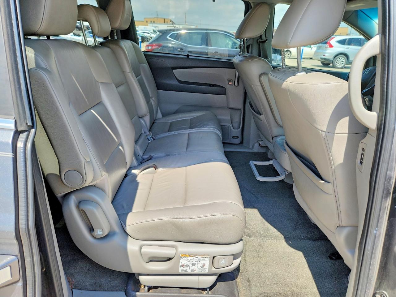 2011 Honda Odyssey Exl Gray vin: 5FNRL5H61BB053377
