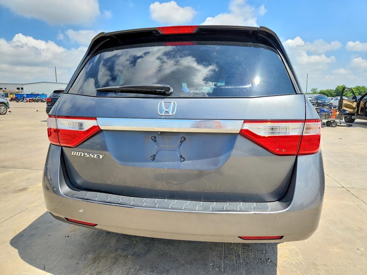 2011 Honda Odyssey Exl Gray vin: 5FNRL5H61BB053377
