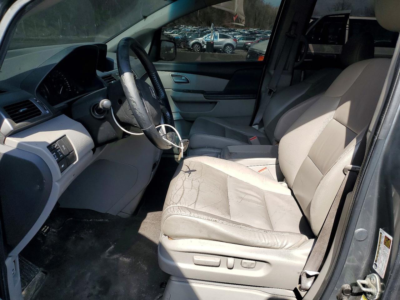 2011 Honda Odyssey Exl Gray vin: 5FNRL5H61BB068171