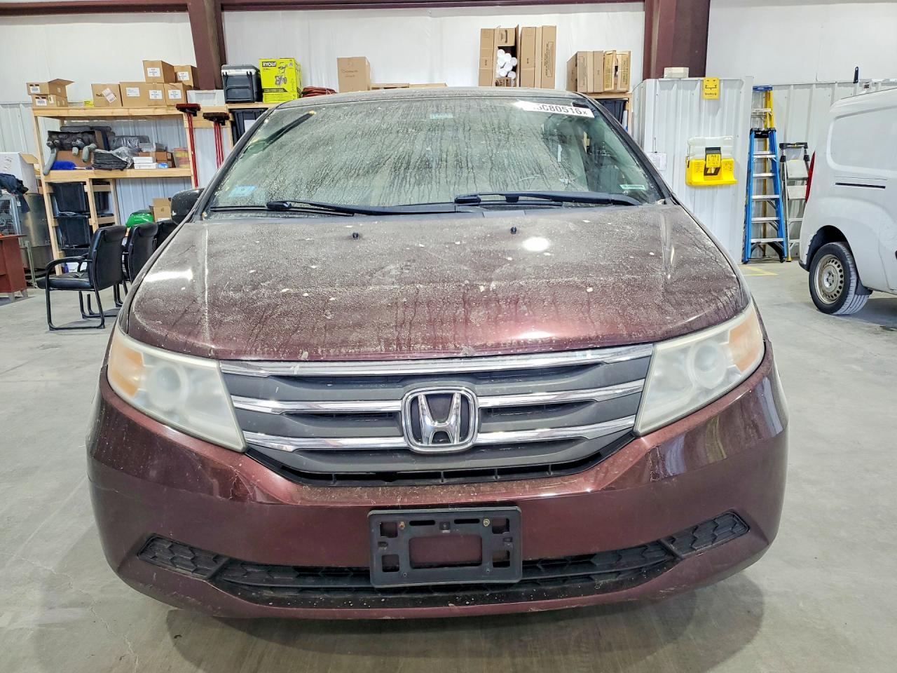2011 Honda Odyssey Exl Brown vin: 5FNRL5H61BB074634