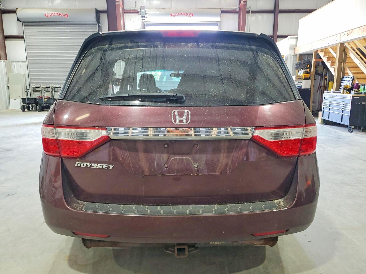 2011 Honda Odyssey Exl Brown vin: 5FNRL5H61BB074634