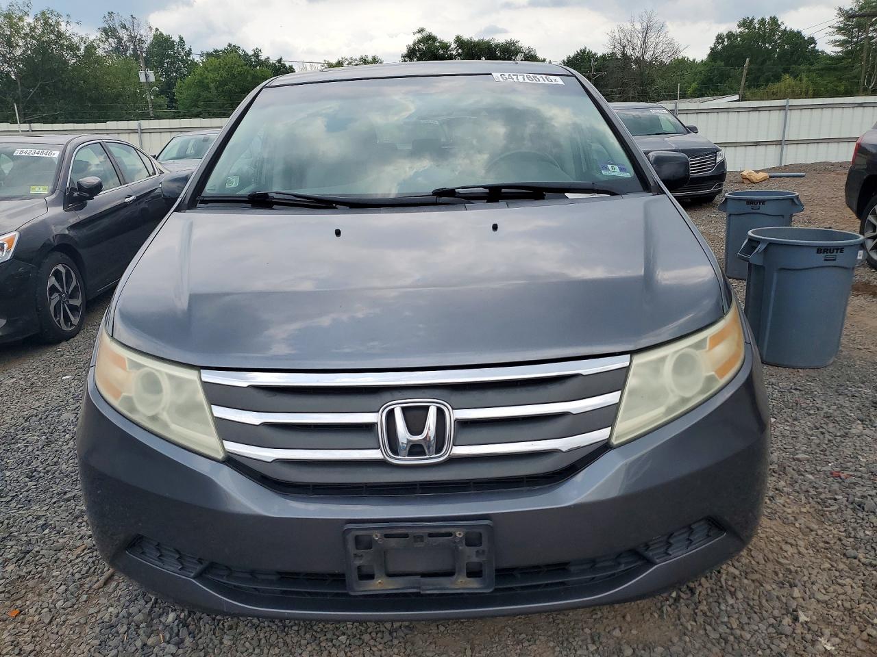 2011 Honda Odyssey Exl Gray vin: 5FNRL5H61BB094866