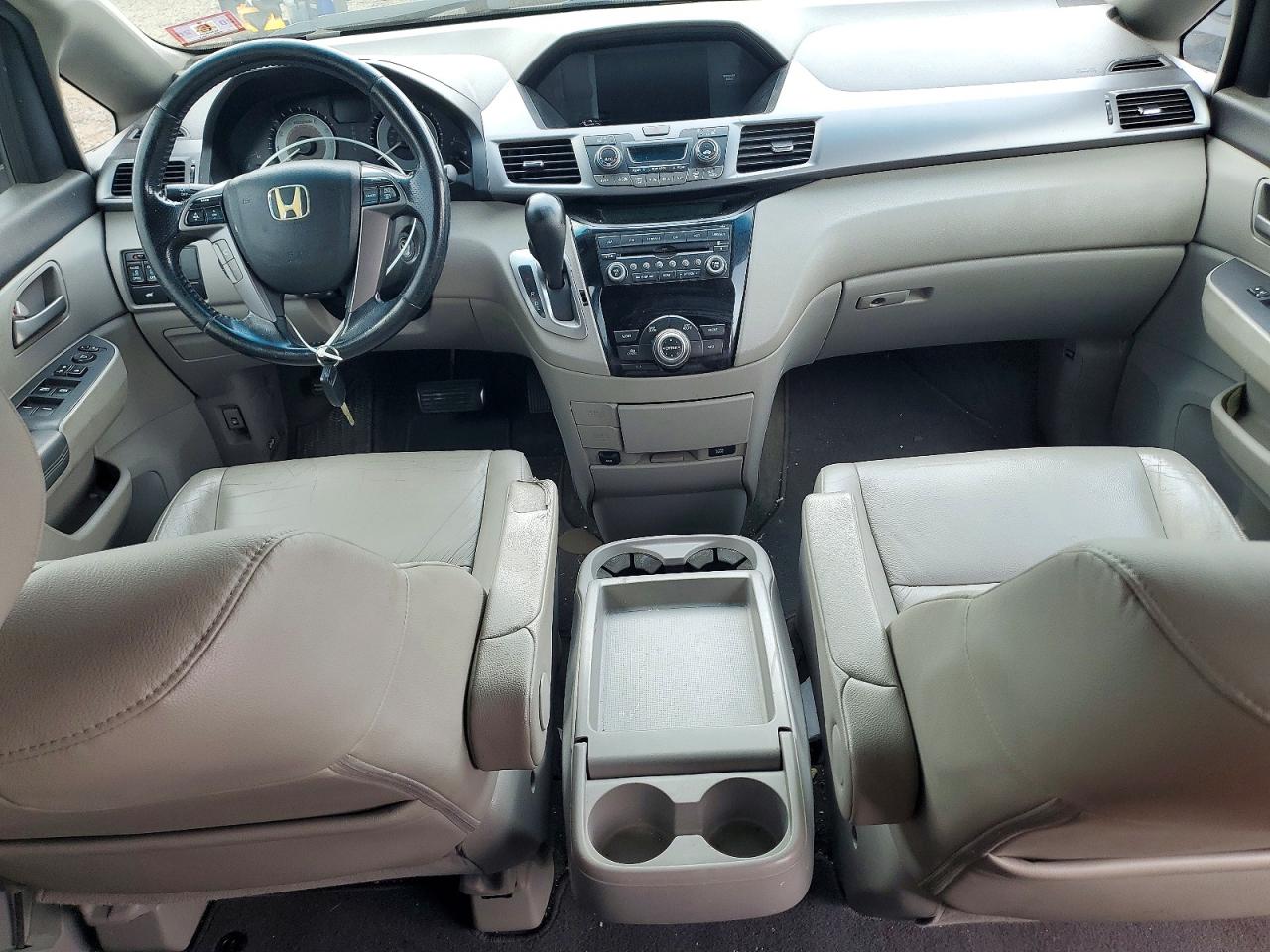 2011 Honda Odyssey Exl Gray vin: 5FNRL5H61BB094866