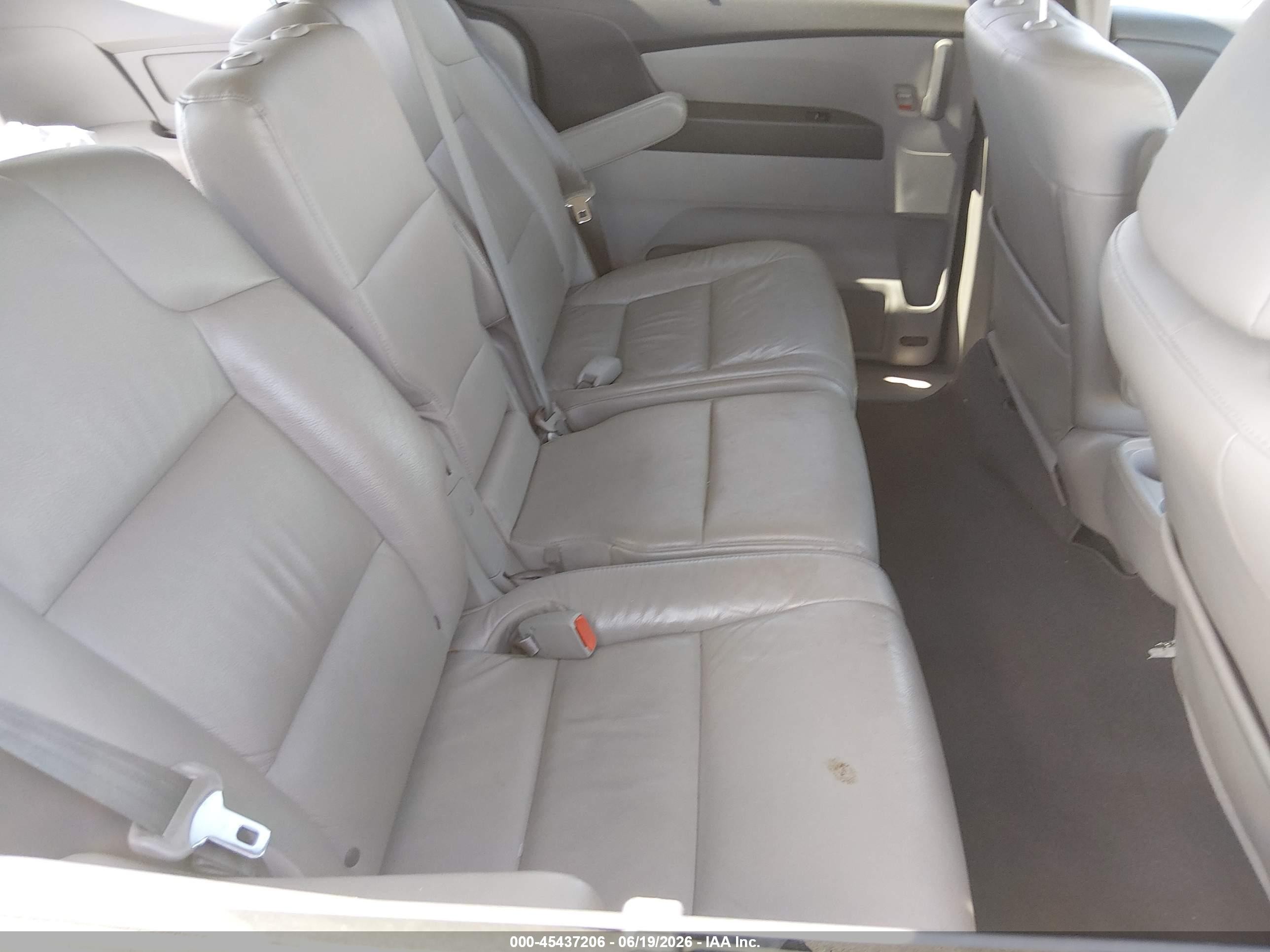 2011 Honda Odyssey Ex-l Blue vin: 5FNRL5H61BB095466