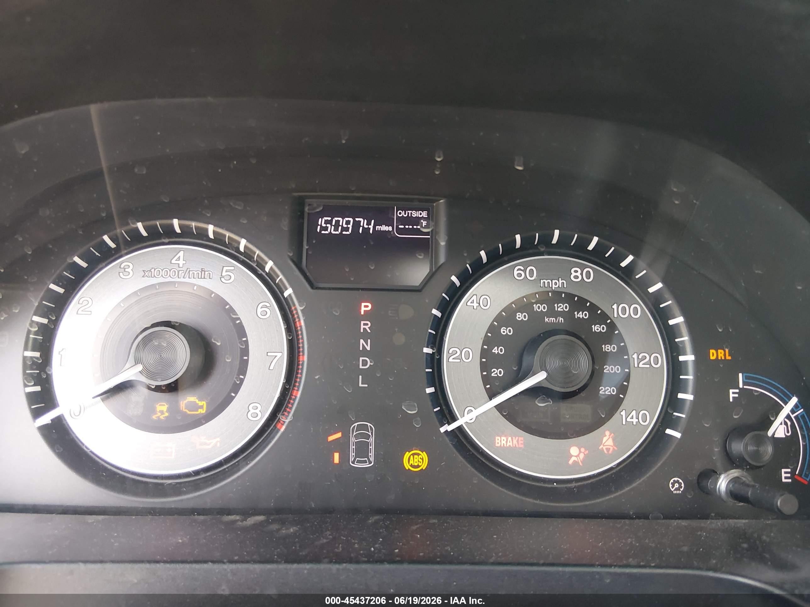 2011 Honda Odyssey Ex-l Blue vin: 5FNRL5H61BB095466